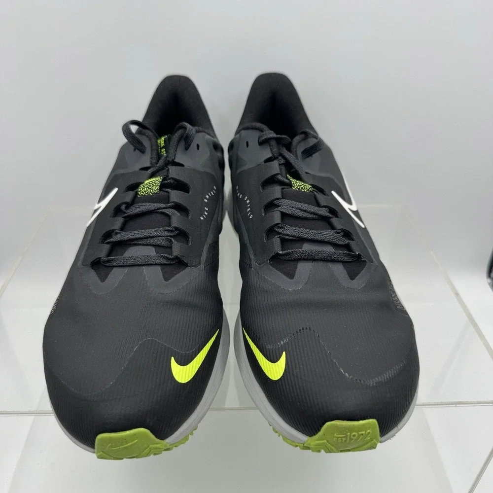 Nike Pegasus 39 Shield DO7625-002 Black Running Shoes Water Resistant Men's 10